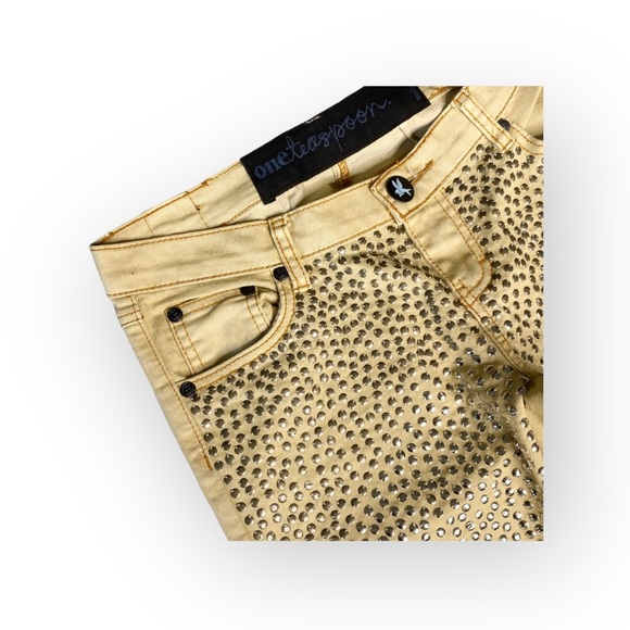 Rare: One Teaspoon ϟ Sequin Iggy Skinny Jeans ϟ Festival Girls Night Date ϟ 26 - Picture 9 of 17